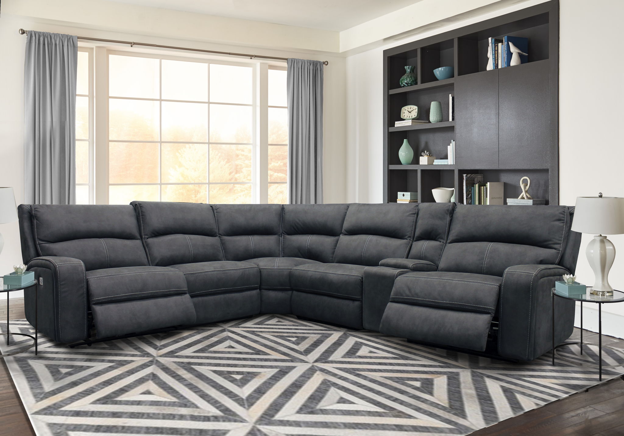 Polaris - Modular Power Reclining Sectional - Urban Living Furniture (Los Angeles, CA)