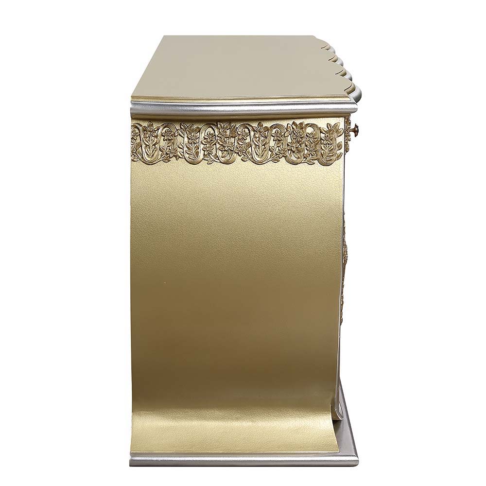 Bernadette - Server - Gold Finish - Urban Living Furniture (Los Angeles, CA)