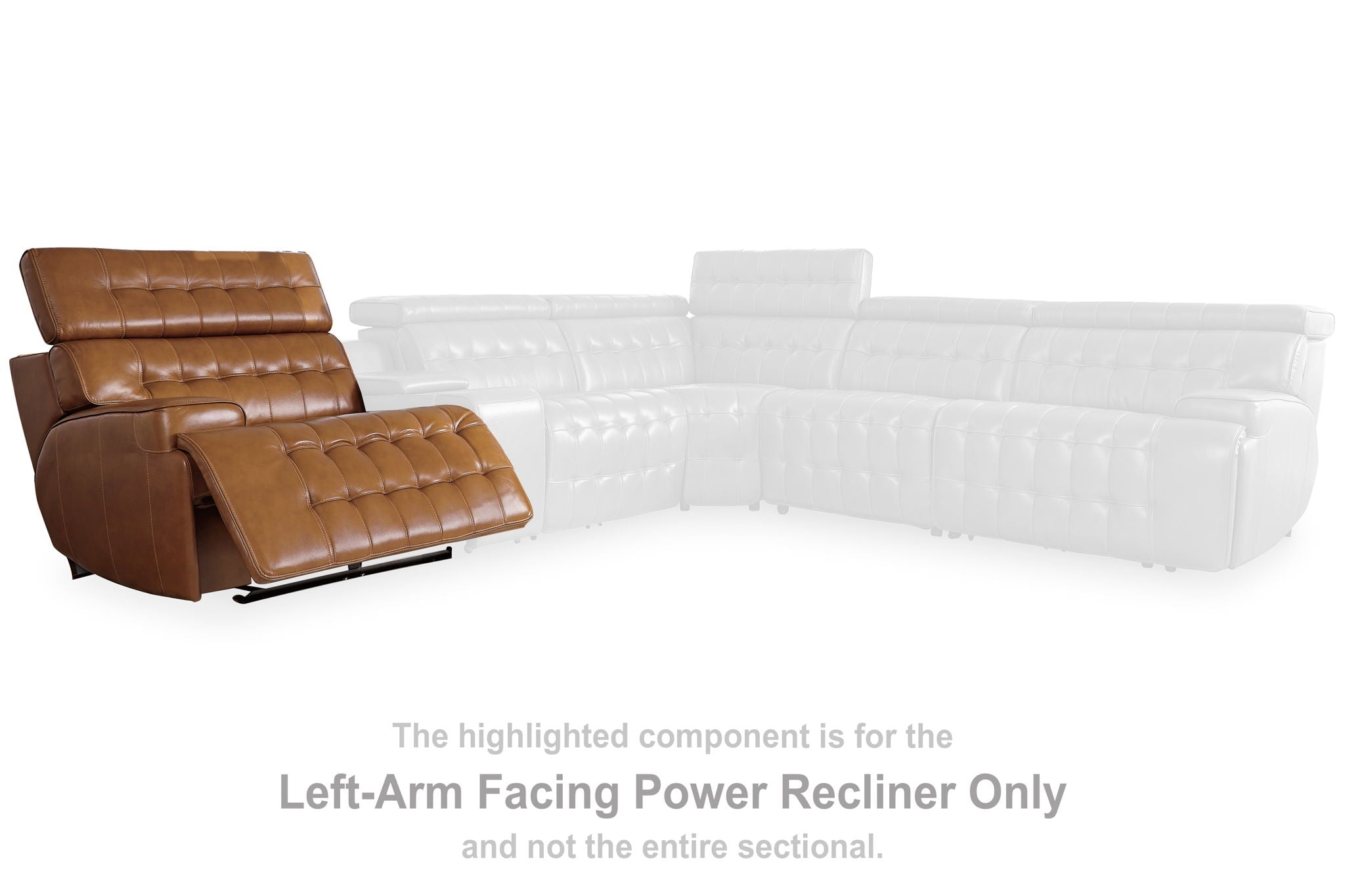 Temmpton - Chocolate - Laf Zero Wall Power Recliner - Urban Living Furniture (Los Angeles, CA)