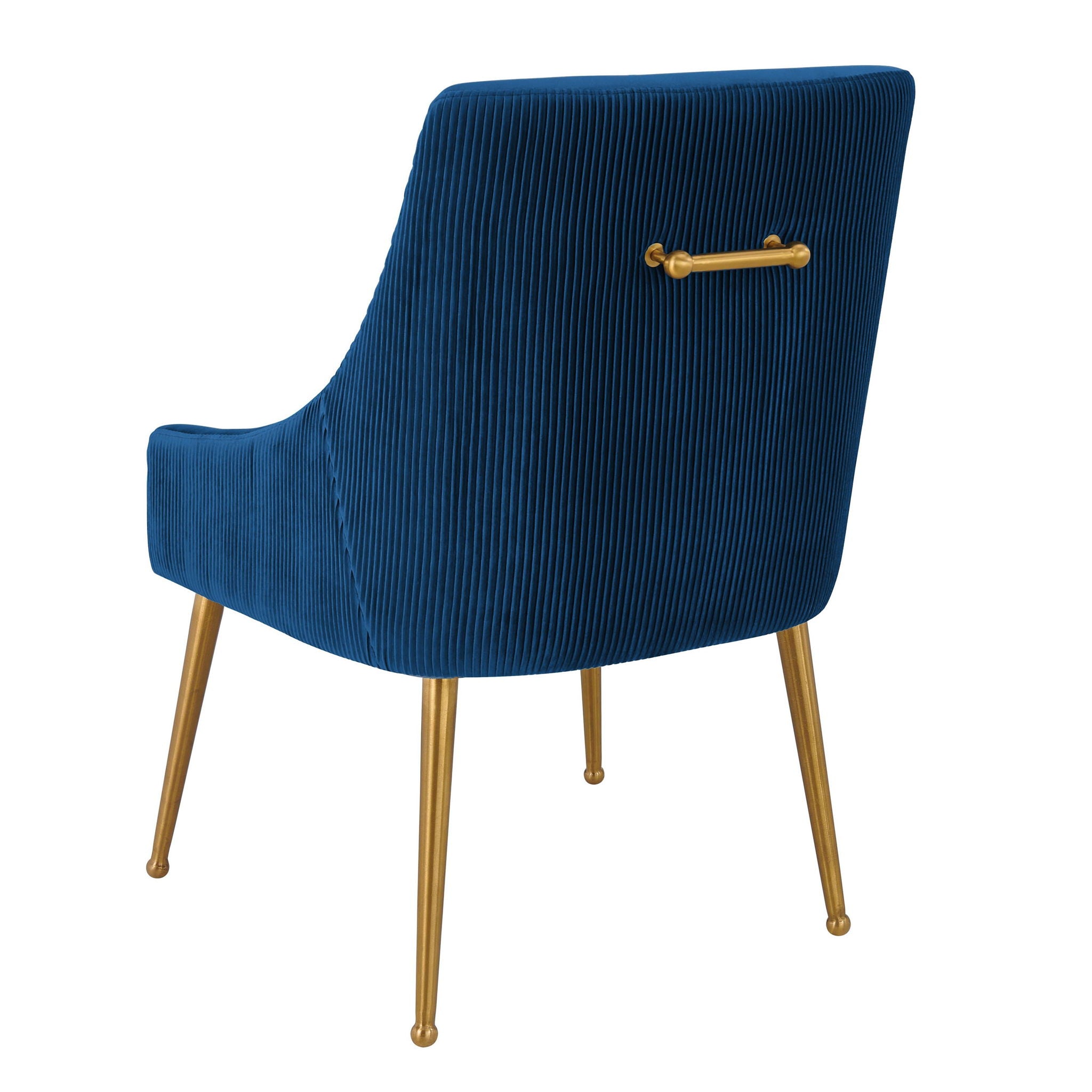Beatrix - Pleated Velvet Side Chair - Urban Living Furniture (Los Angeles, CA)