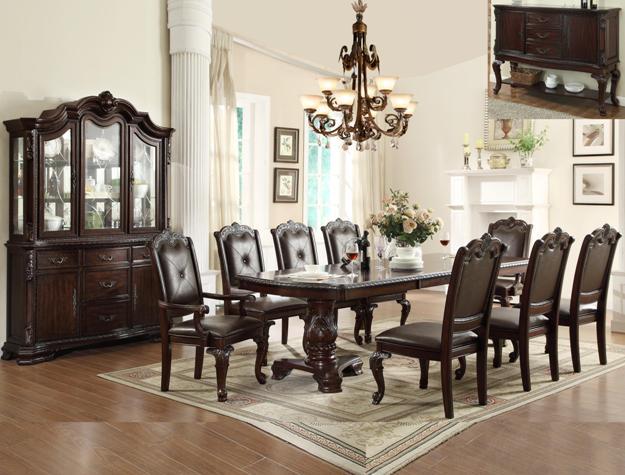 Kiera - Buffet & Hutch - Cherry - Urban Living Furniture (Los Angeles, CA)