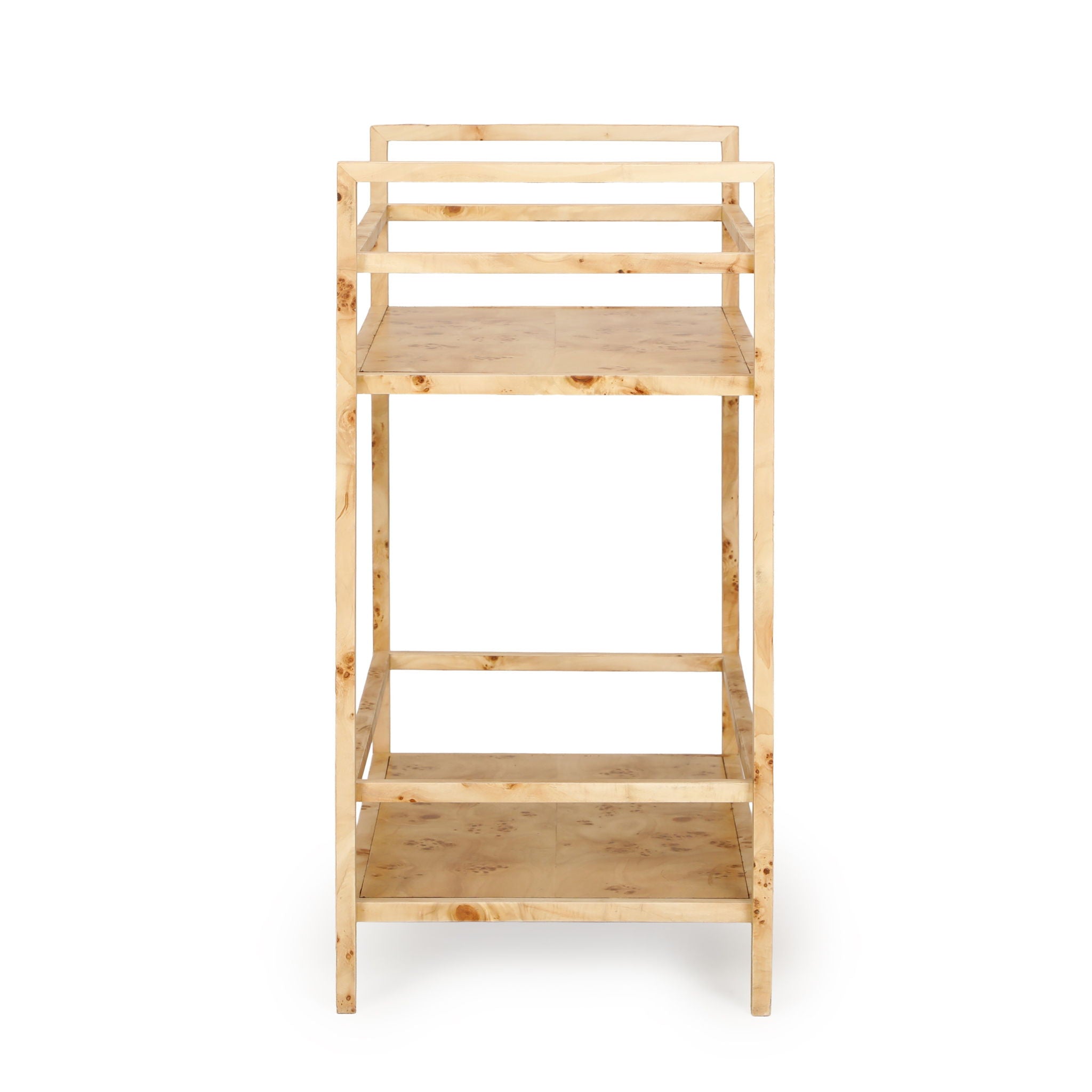 Destin - Burl Designer Bar Cart - Natural - Urban Living Furniture (Los Angeles, CA)