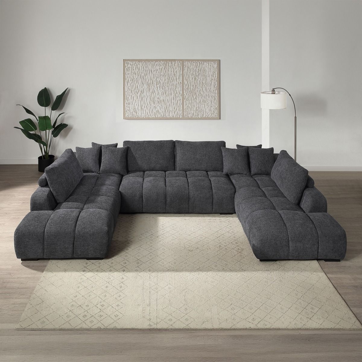 Chosen - Sectional Sofa With 3 Pillows - Urban Living Furniture (Los Angeles, CA)