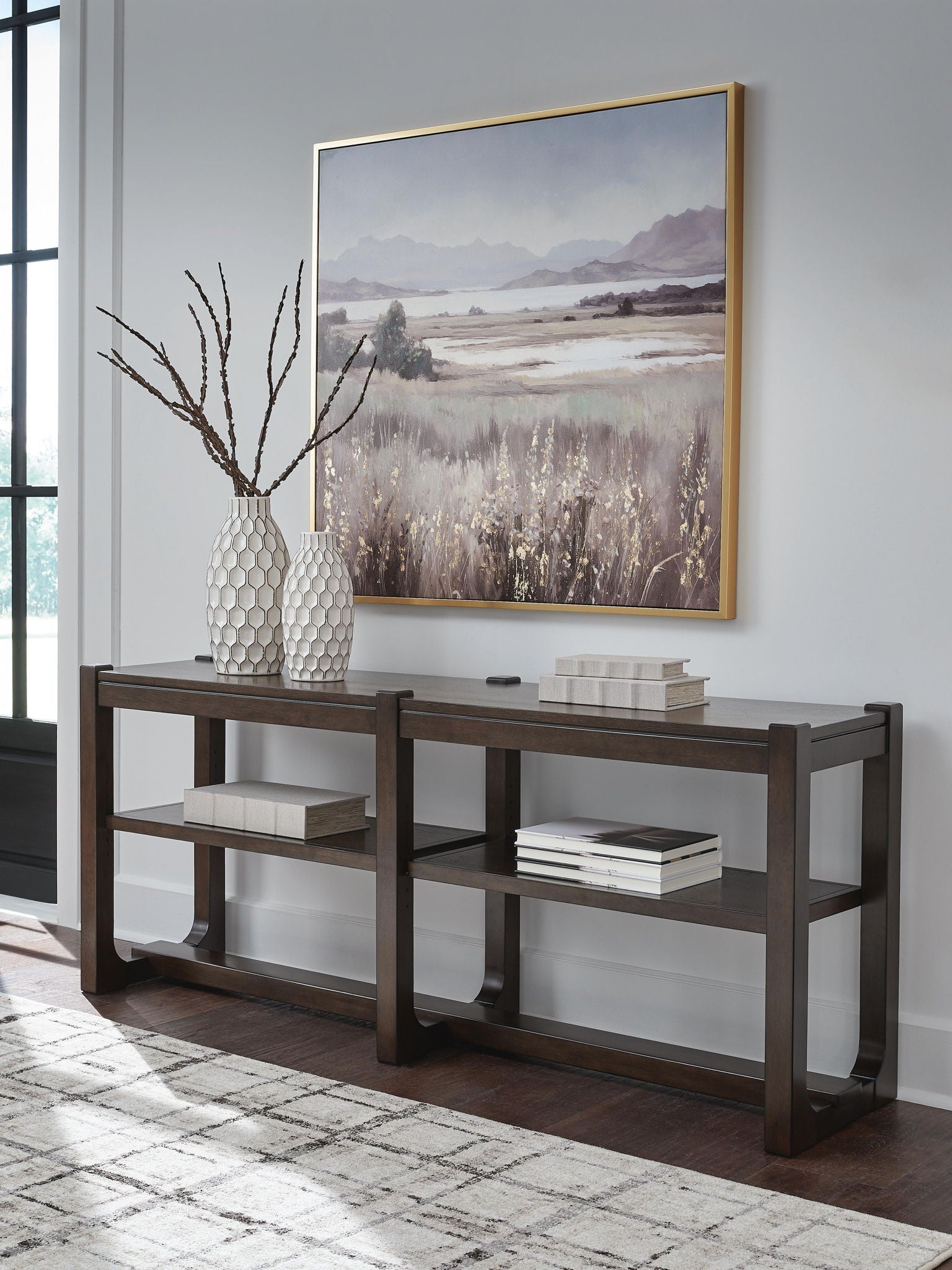 Breckington - Sofa Table - Dark Brown - Urban Living Furniture (Los Angeles, CA)