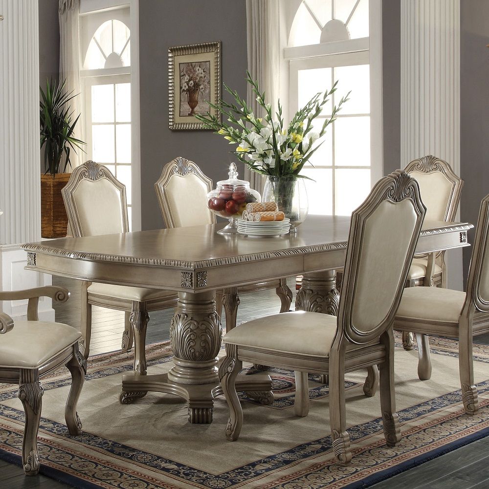 Chateau De Ville - Dining Table - White - Urban Living Furniture (Los Angeles, CA)