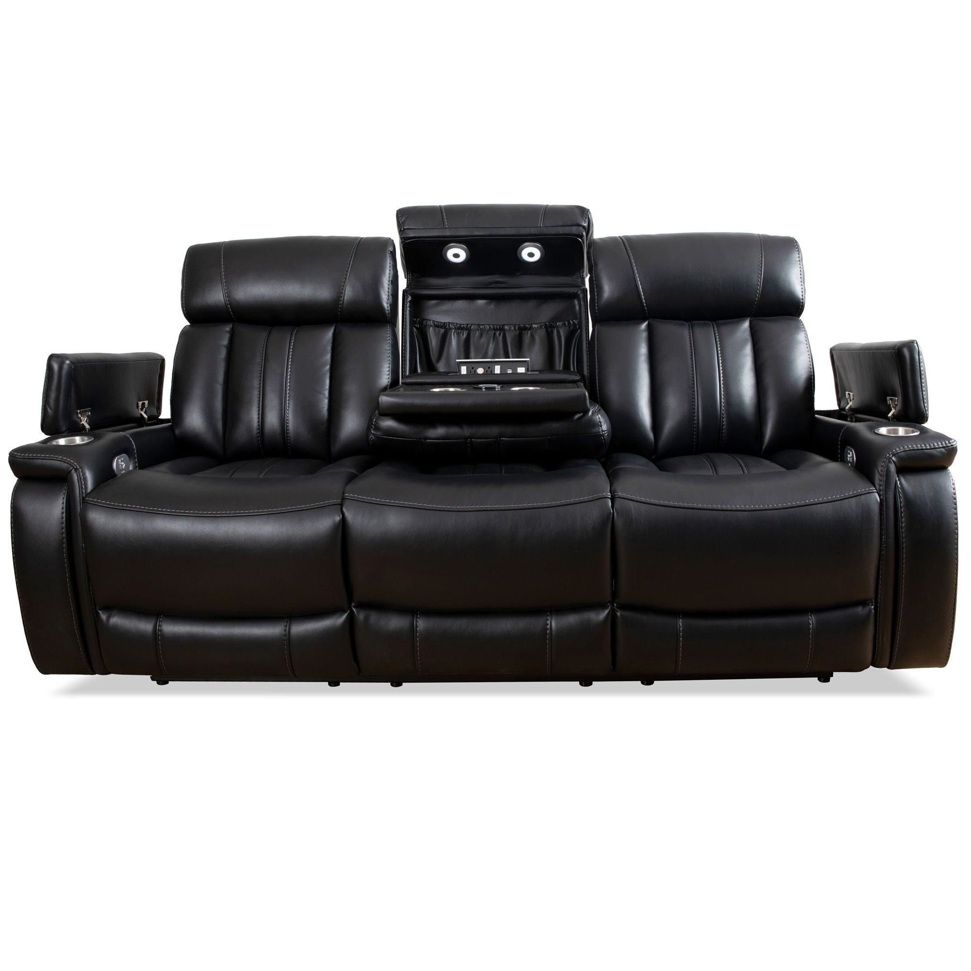 Royce - Power Drop Down Console Sofa - Urban Living Furniture (Los Angeles, CA)
