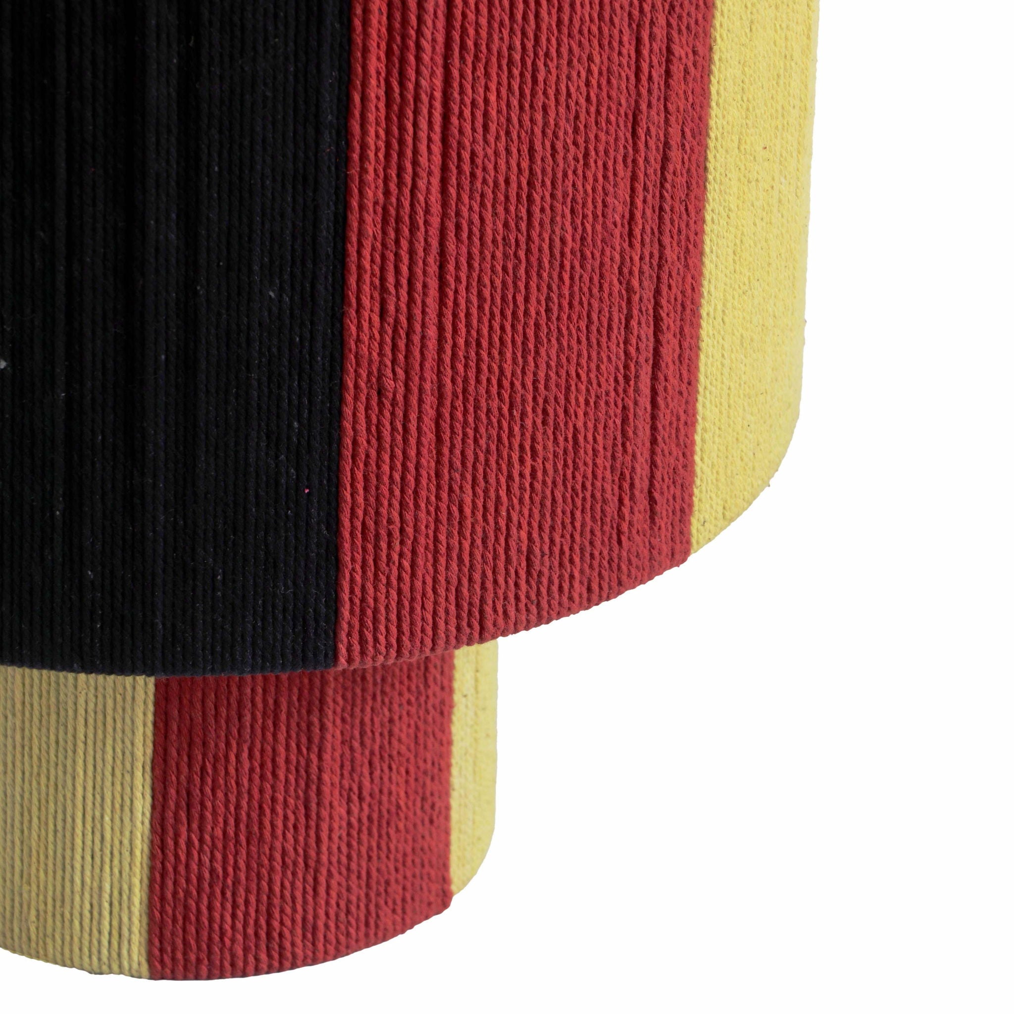 Guinevere - Striped Cotton Table Lamp - Urban Living Furniture (Los Angeles, CA)