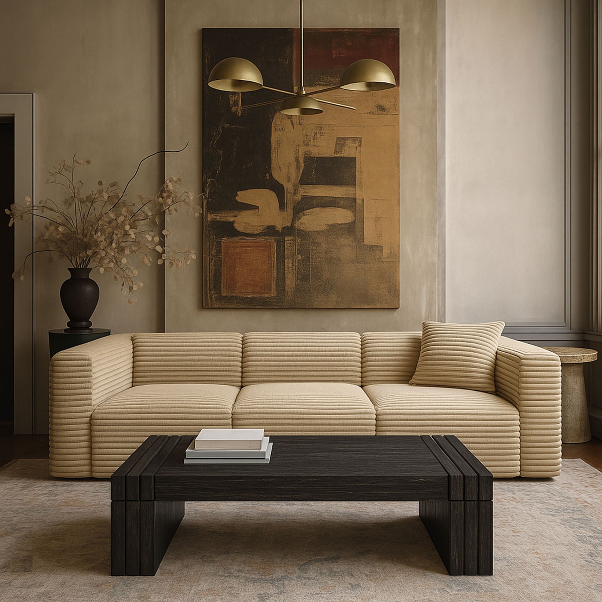 Stanton - Oak Veneer And Solid Wood Table - Urban Living Furniture (Los Angeles, CA)