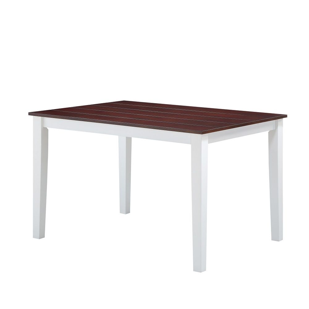 Green Leigh - Dining Table - White & Walnut - Urban Living Furniture (Los Angeles, CA)