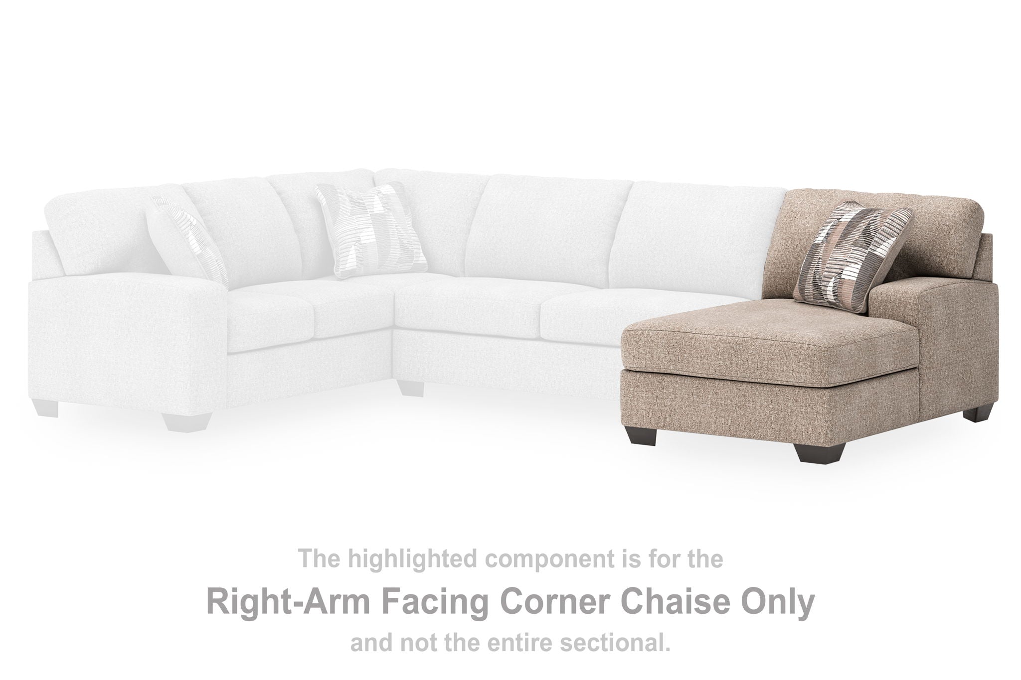 Seyler Lane - Beige - RAF Corner Chaise - Urban Living Furniture (Los Angeles, CA)