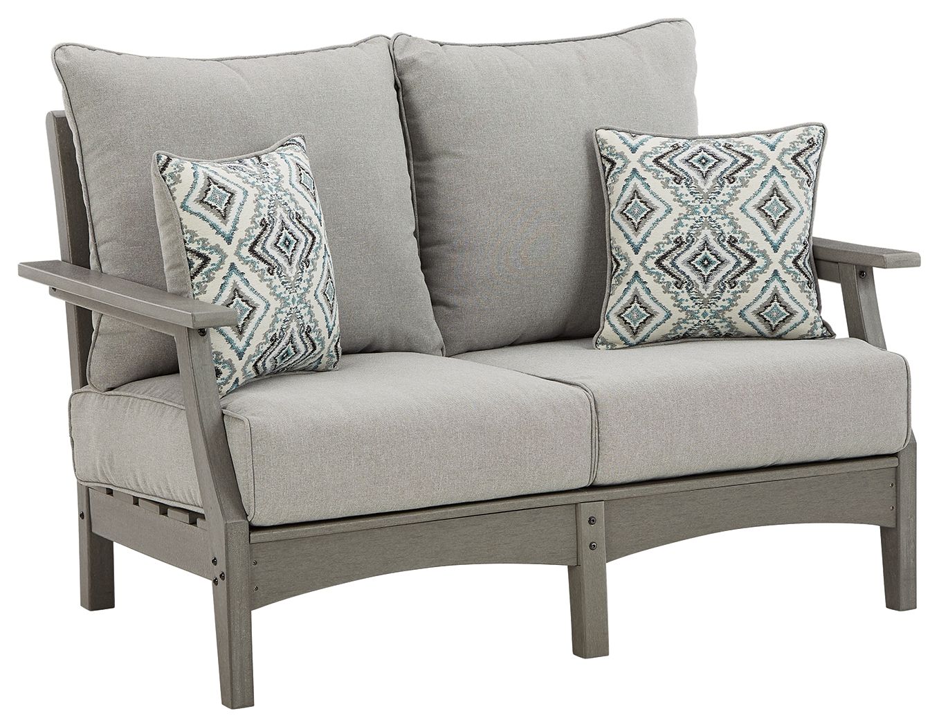 Visola - Gray - Loveseat w/Cushion - Urban Living Furniture (Los Angeles, CA)