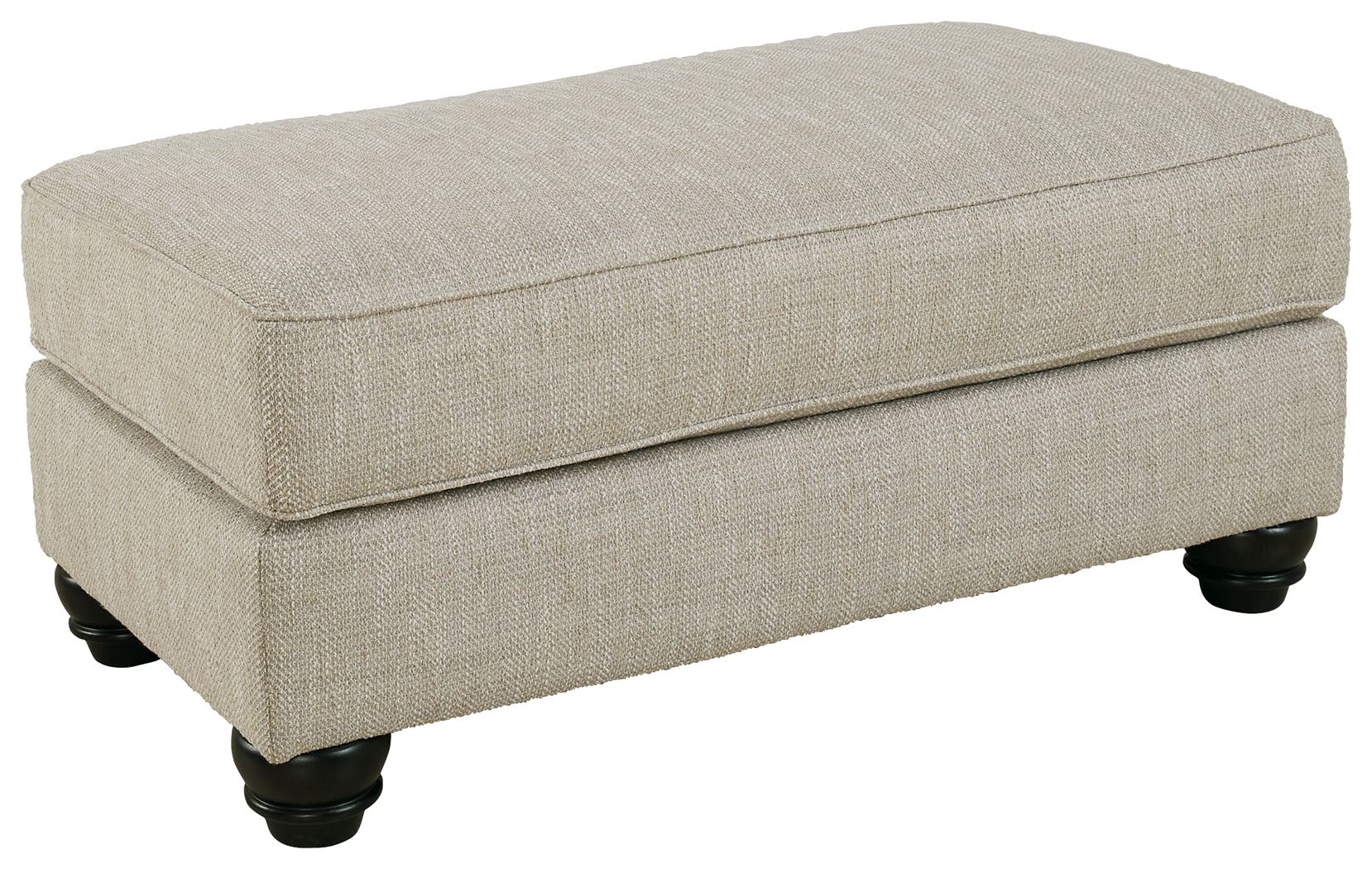 Asanti - Fog - Ottoman - Urban Living Furniture (Los Angeles, CA)