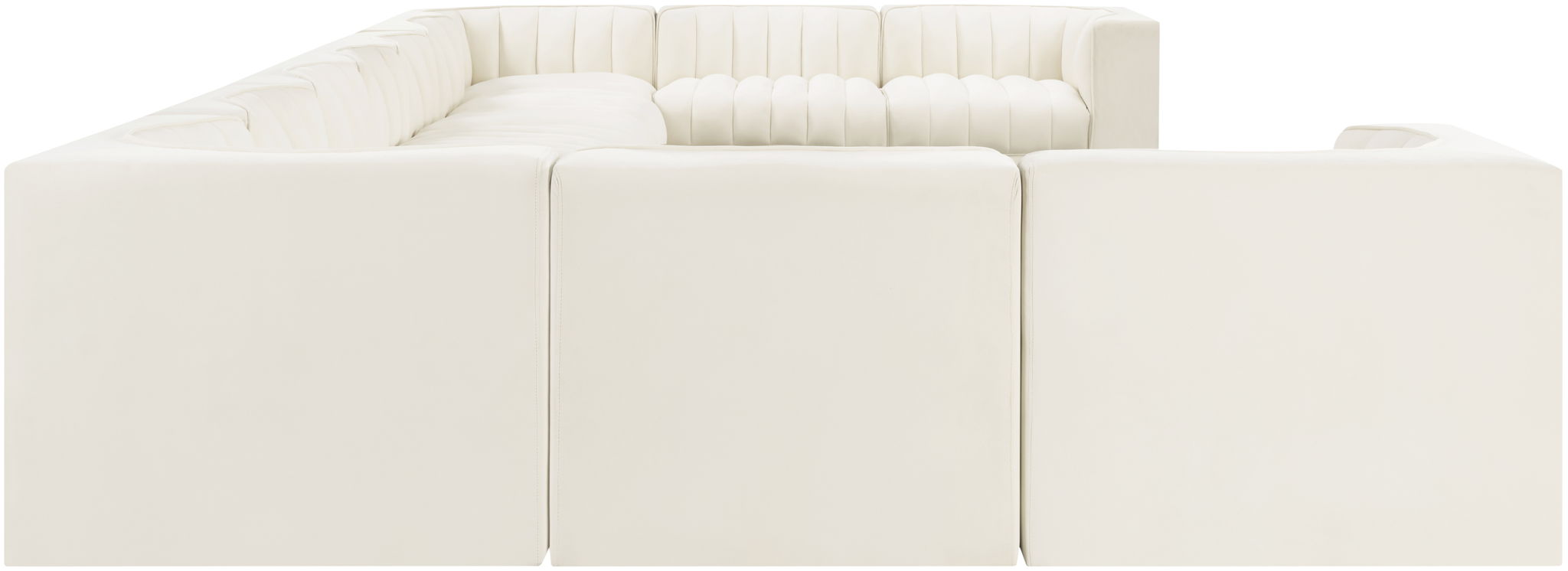 Rummi - Velvet Performance Fabric Upholstered 11 Piece Modular Sectional - Urban Living Furniture (Los Angeles, CA)