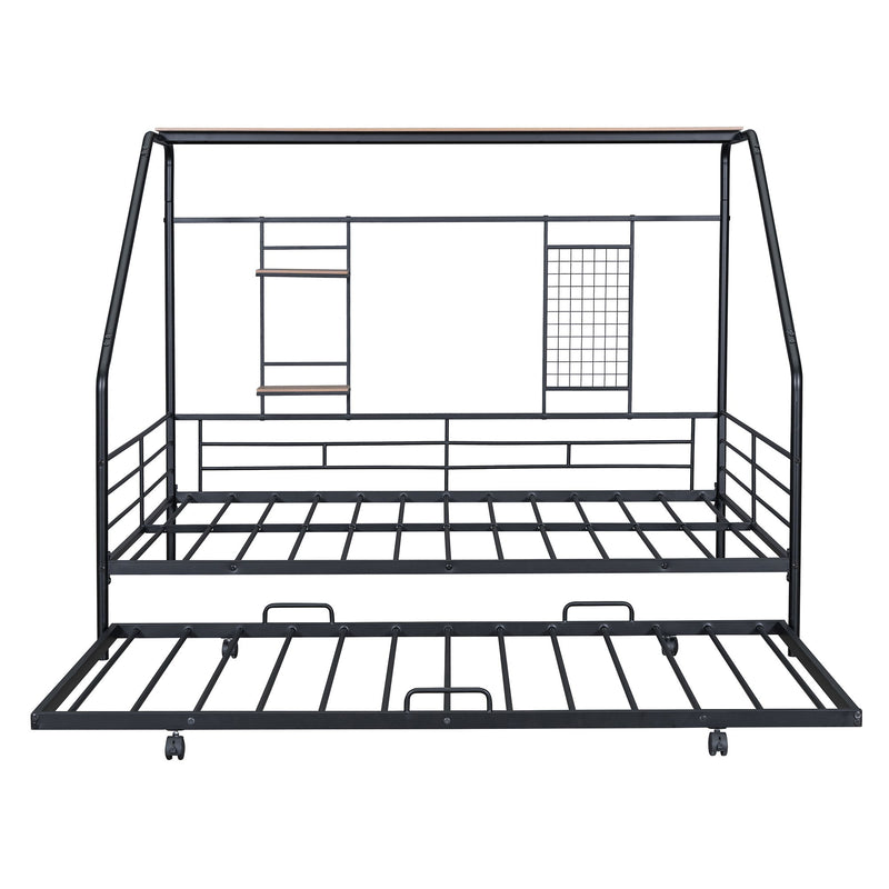 Playhouse Design Bed With Trundle