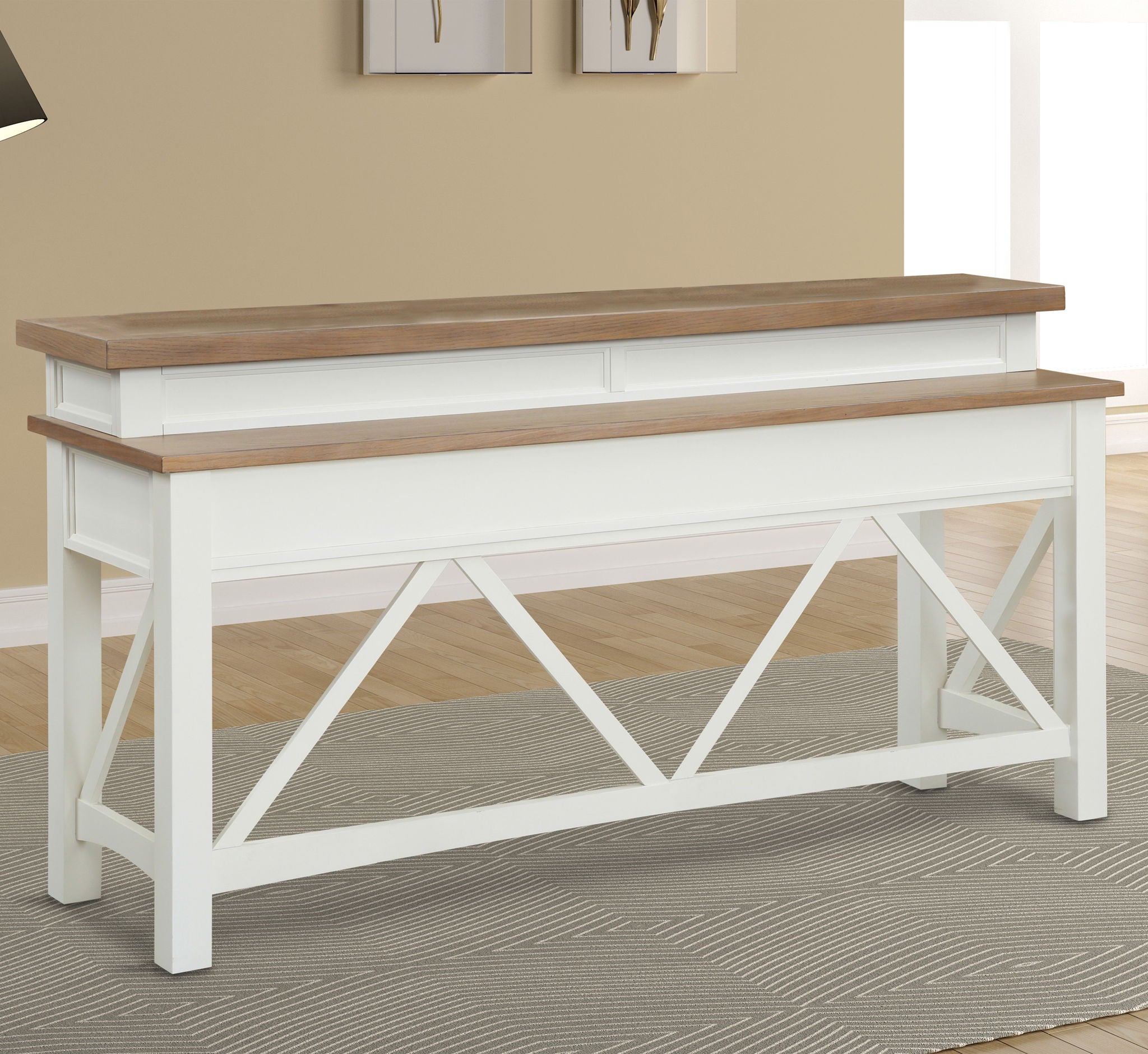 Americana Modern - Everywhere Console Table - Cotton - Urban Living Furniture (Los Angeles, CA)