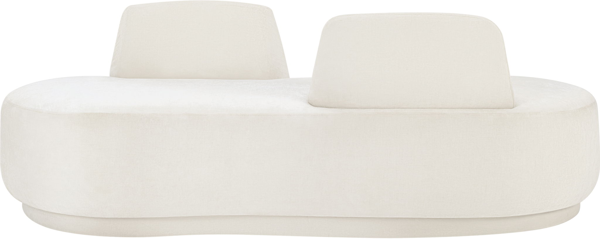 Argyle - Chenille Fabric Chaise / Loveseat