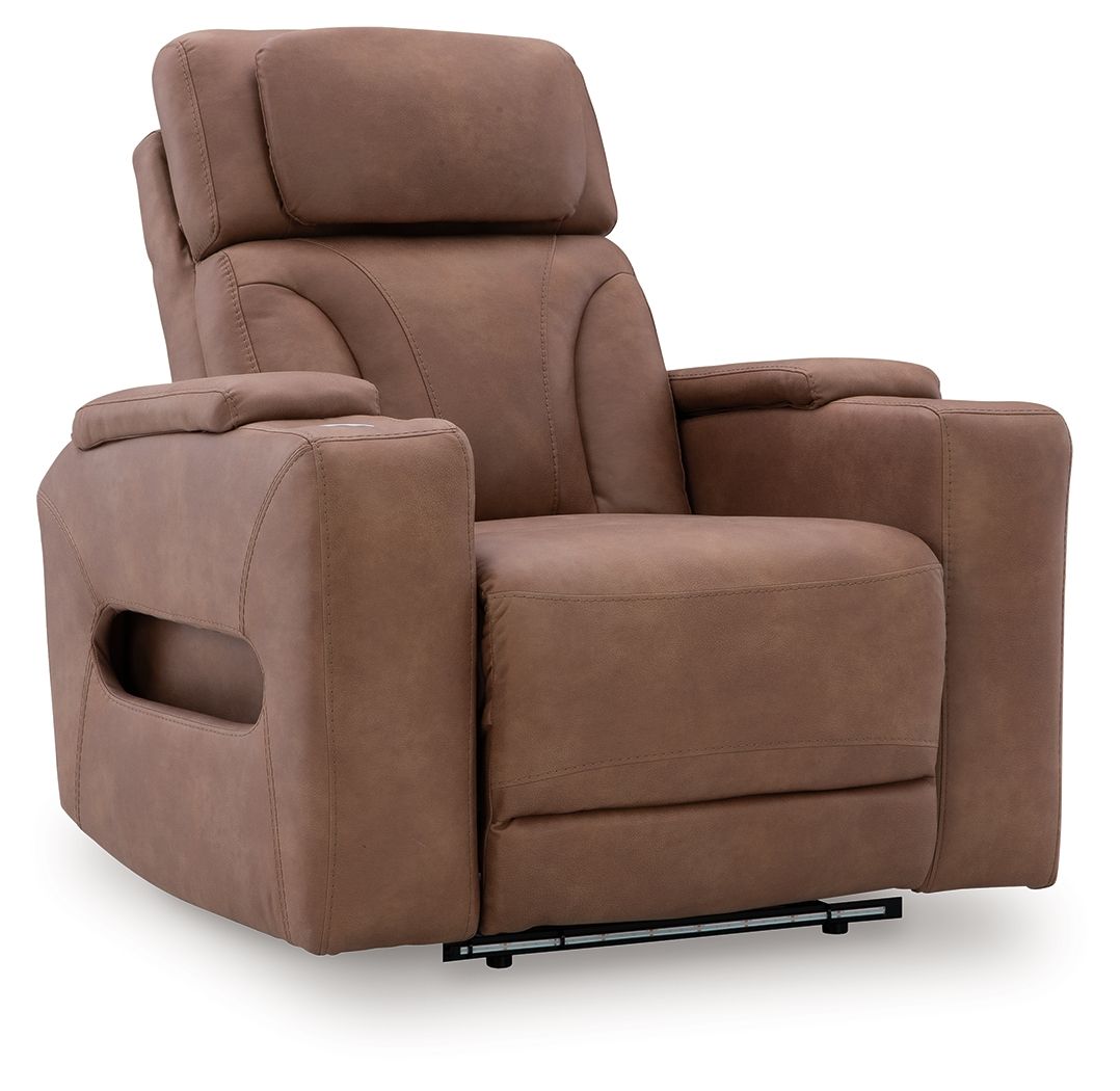 Clean-Slate - Caramel - Power Recliner / Adj Headrest - Urban Living Furniture (Los Angeles, CA)