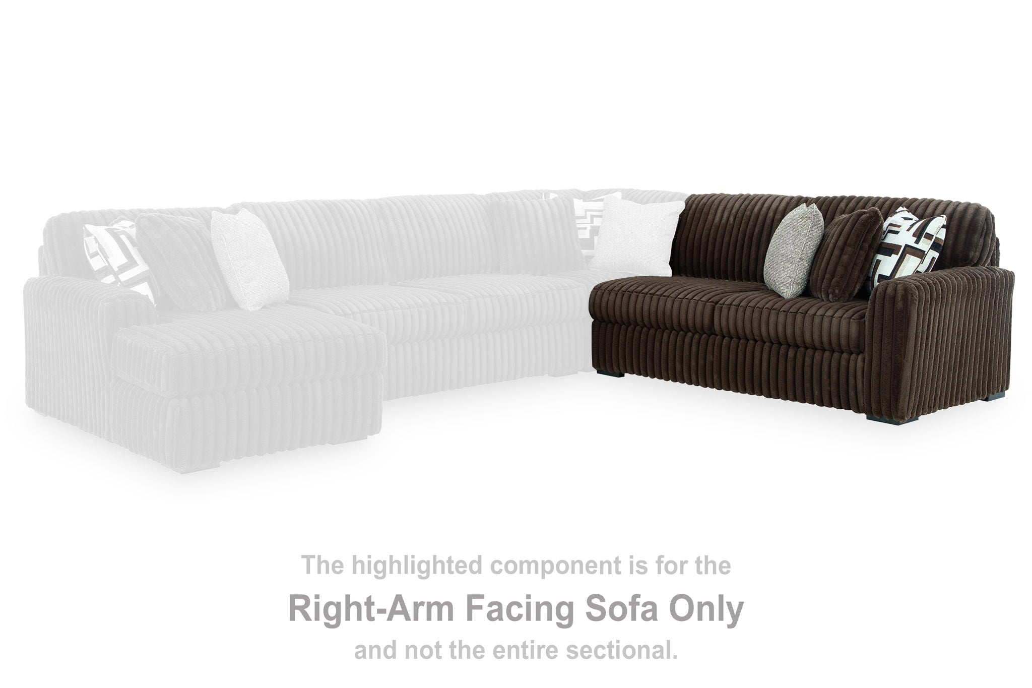 Midnight-Madness - RAF Sofa - Chocolate - Urban Living Furniture (Los Angeles, CA)