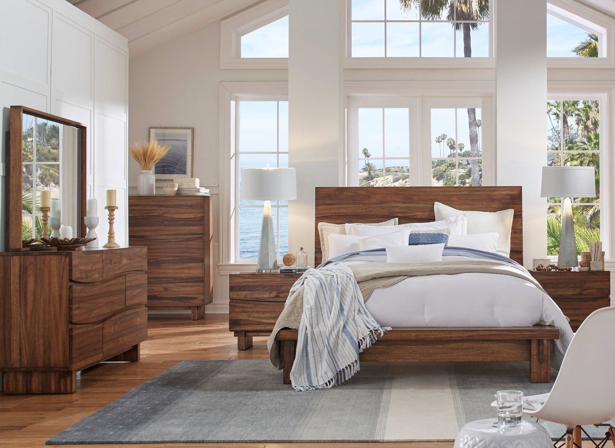 Ocean - Solid Wood Platform Bed