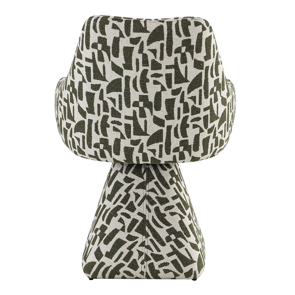 Priel - Accent Fabric Chair With Swivel - Green - Urban Living Furniture (Los Angeles, CA)