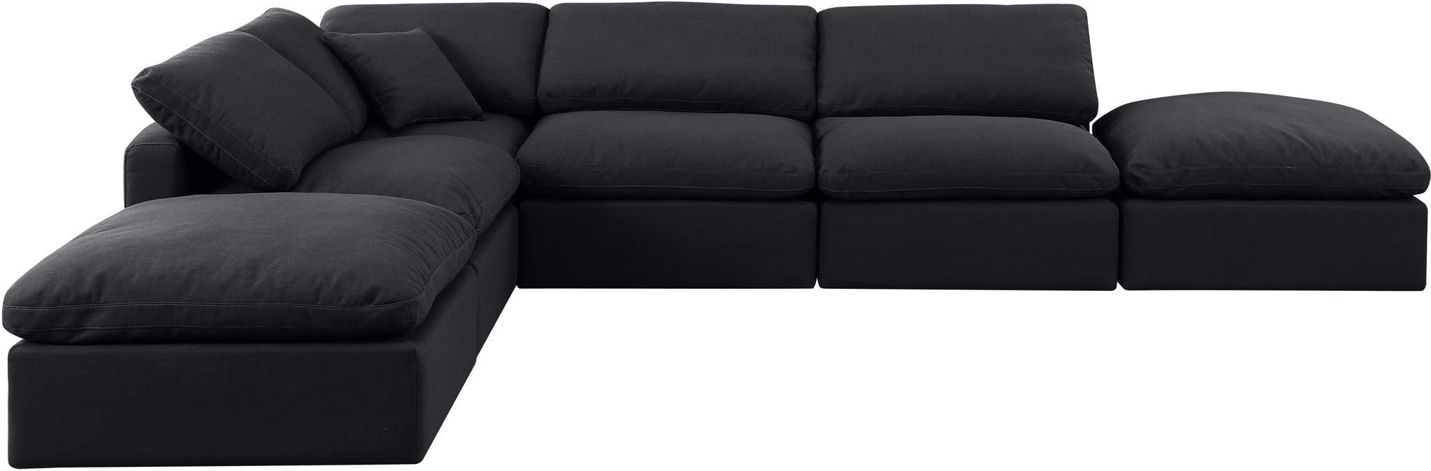 Indulge - Linen 6 Piece Modular Armless Sectional - Urban Living Furniture (Los Angeles, CA)