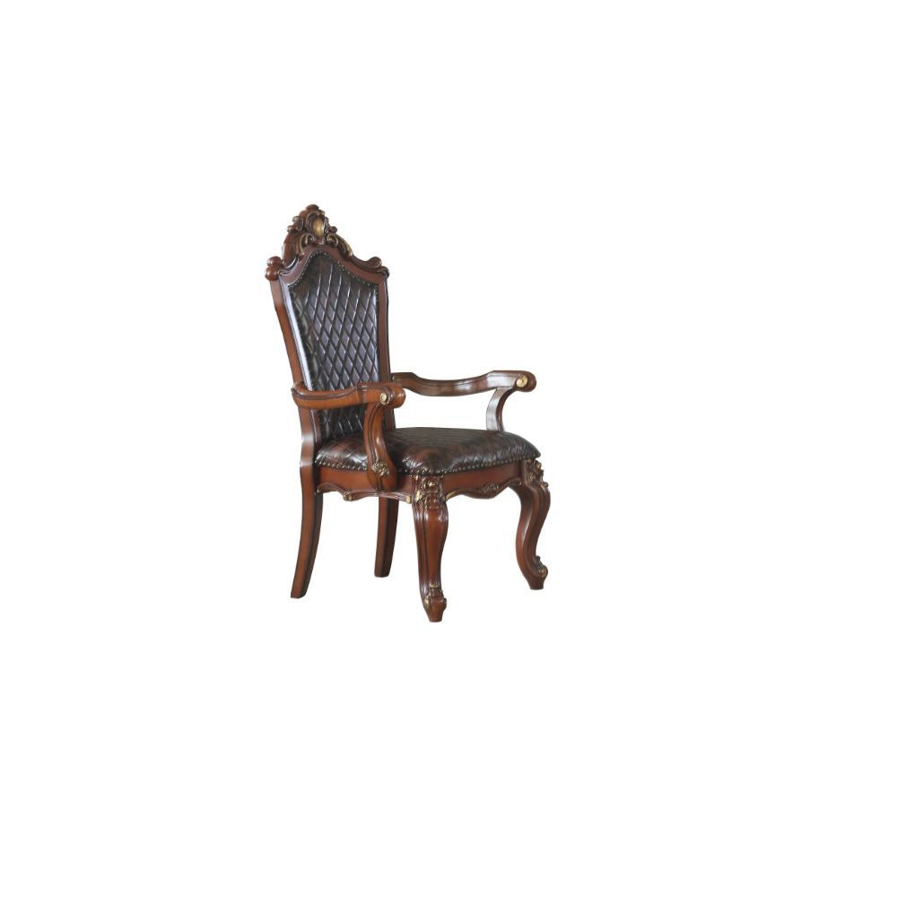 Picardy - Chair (Set of 2) - Cherry Oak & PU - Urban Living Furniture (Los Angeles, CA)