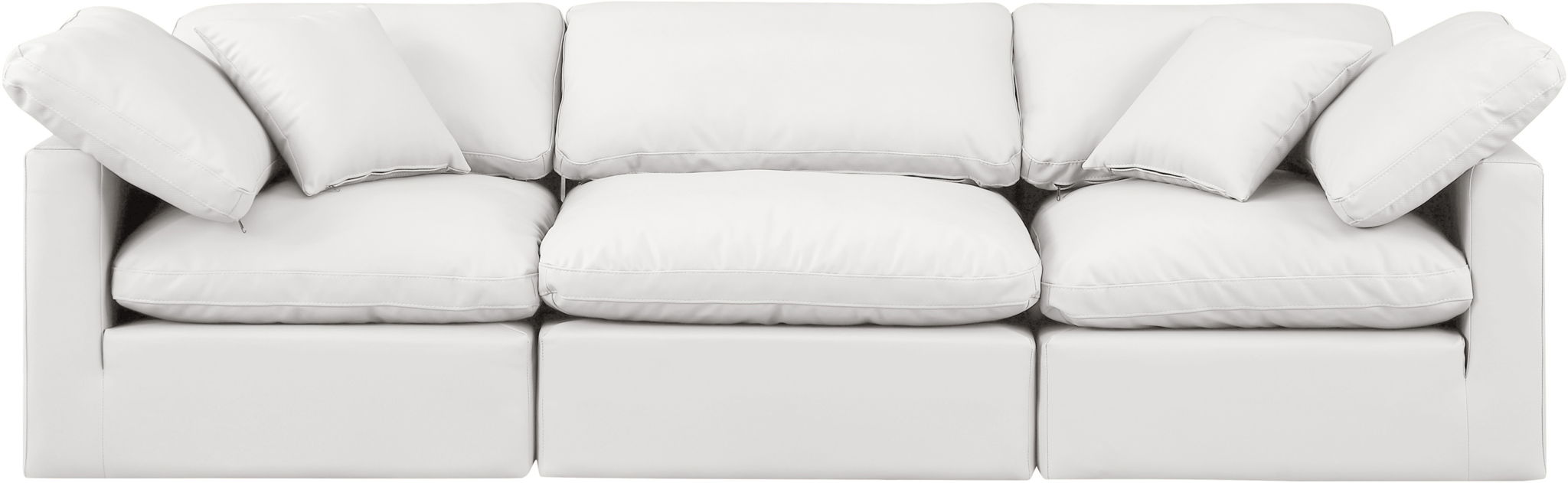 Indulge - Faux Leather 3 Seat Modular Sofa - Urban Living Furniture (Los Angeles, CA)