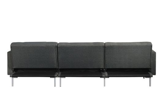Duzzy - Sectional Sofa - Dark Gray Fabric - Urban Living Furniture (Los Angeles, CA)