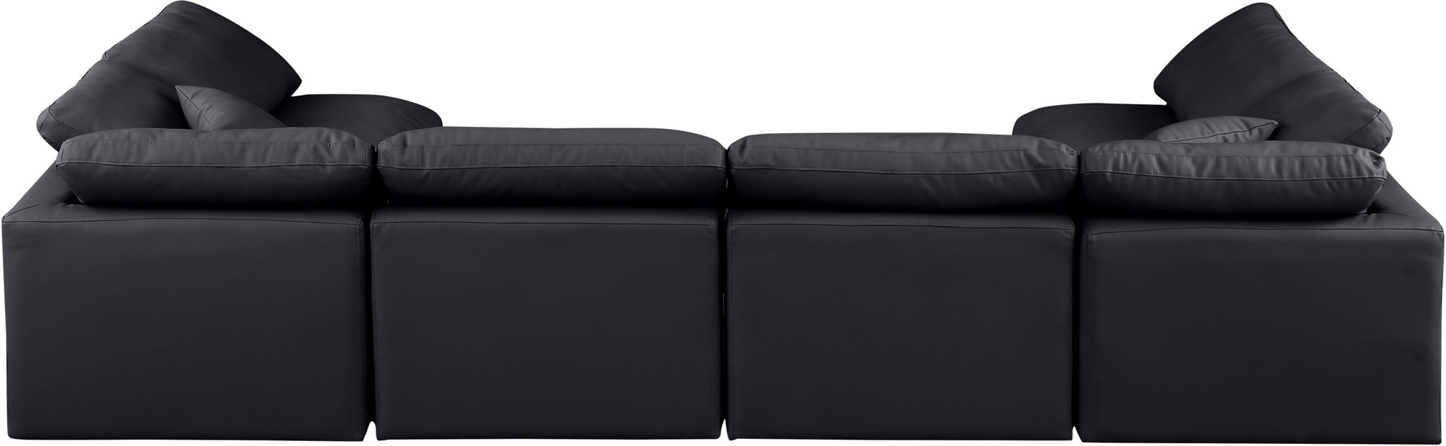 Indulge - Faux Leather 6 Piece Modular U-Shaped Sectional - Urban Living Furniture (Los Angeles, CA)