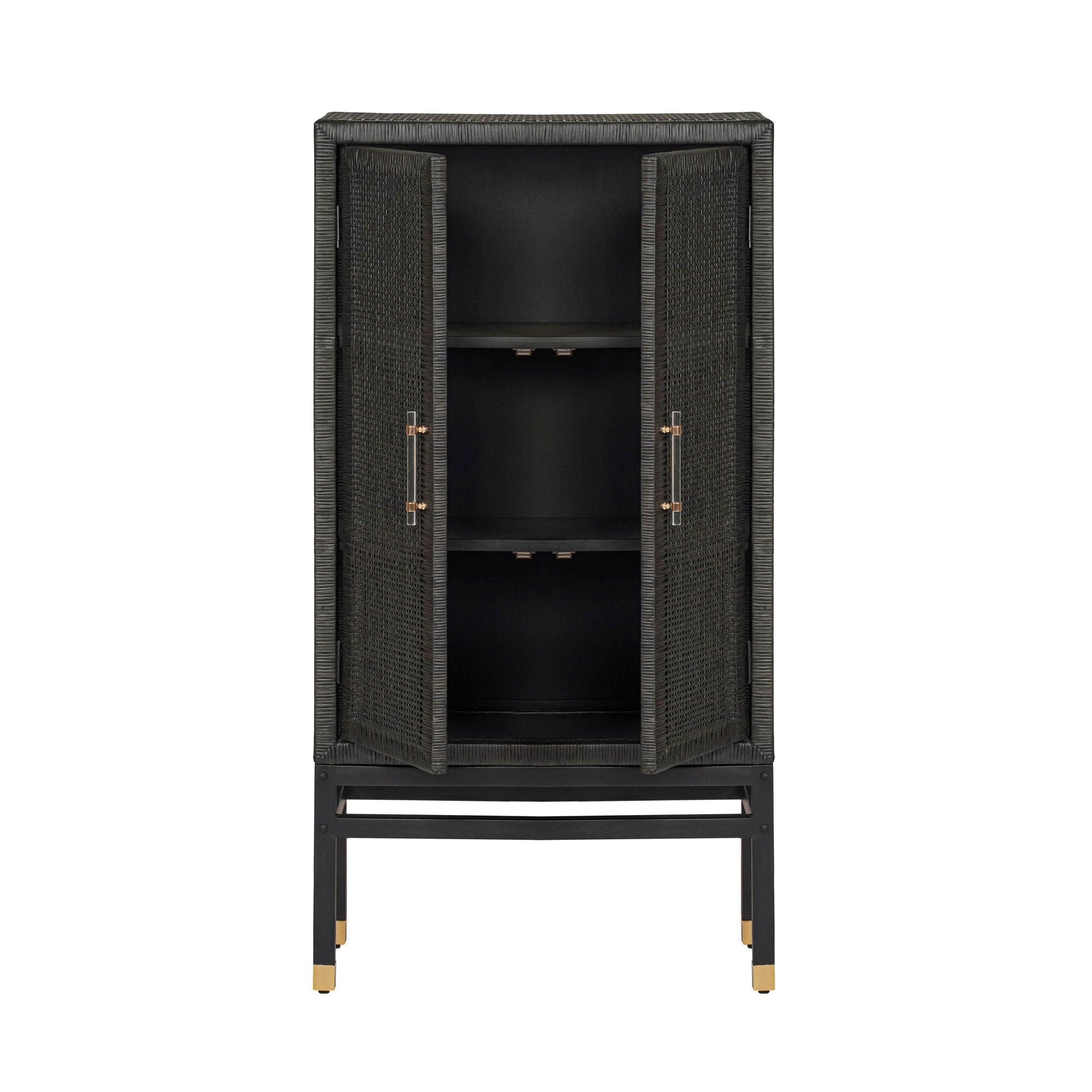 Amara - Woven Rattan Cabinet - Urban Living Furniture (Los Angeles, CA)