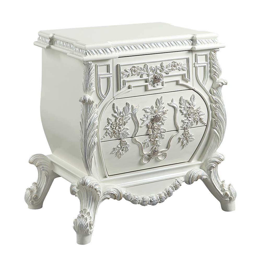 Vanaheim - Nightstand - Antique White Finish - Urban Living Furniture (Los Angeles, CA)