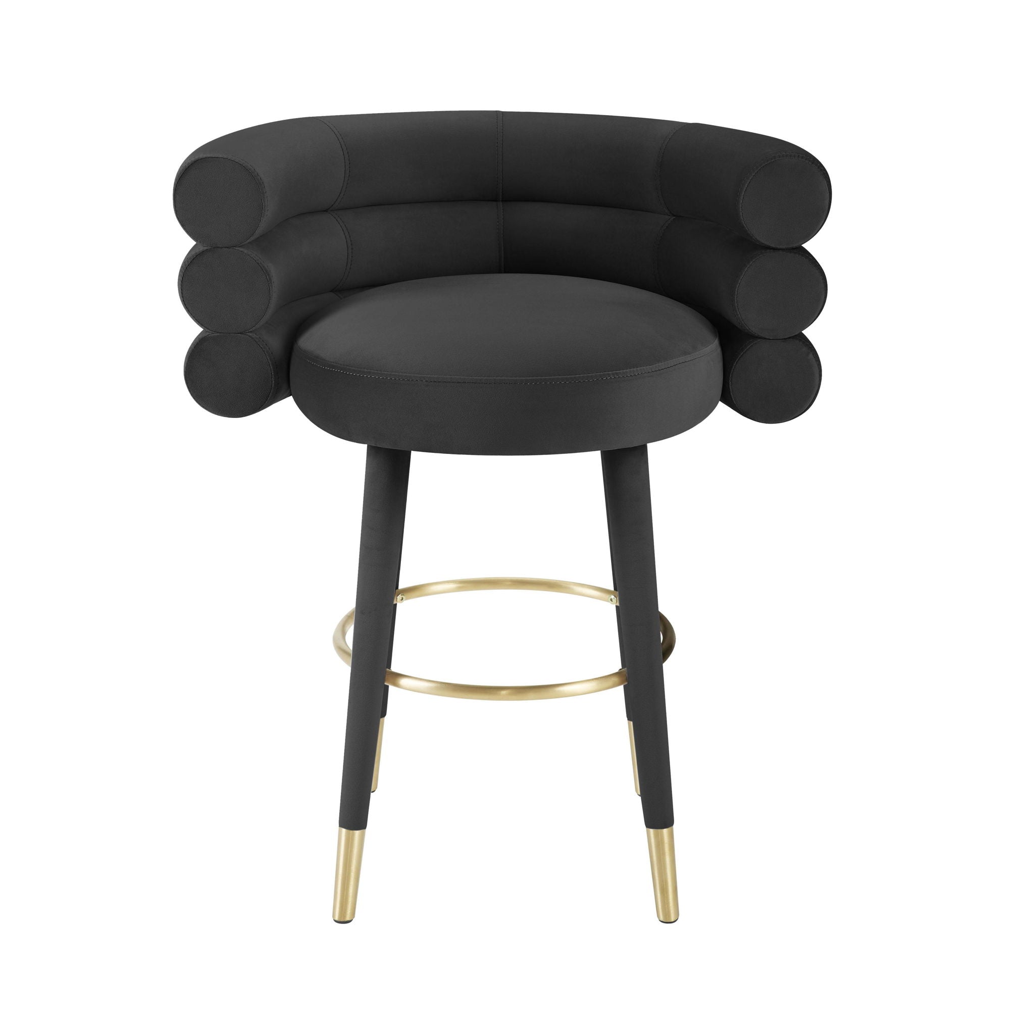 Betty - Velvet Counter Stool - Urban Living Furniture (Los Angeles, CA)