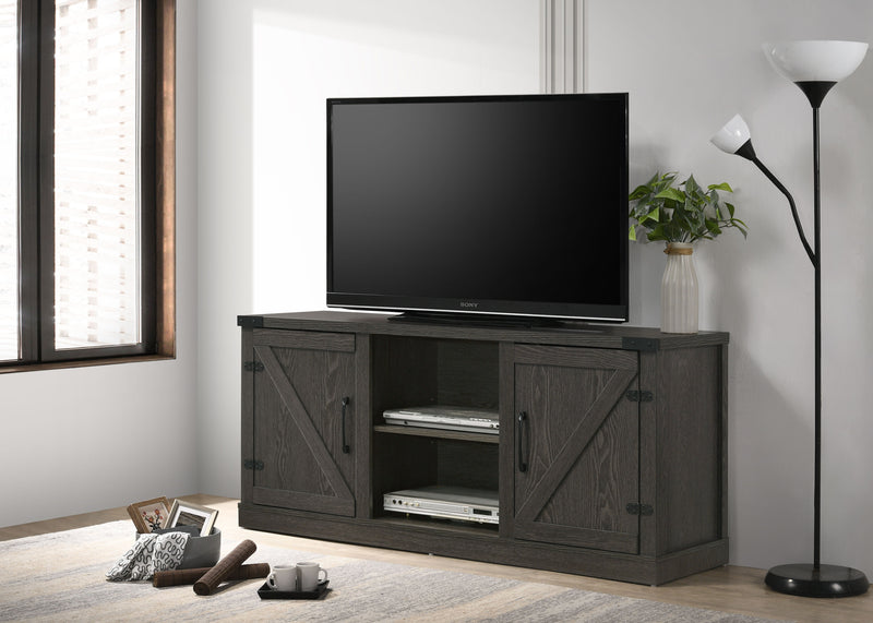Salma - 58" Wide TV Stand With 2 Open Shelves And 2 Cabinets - Urban Living Furniture (Los Angeles, CA)