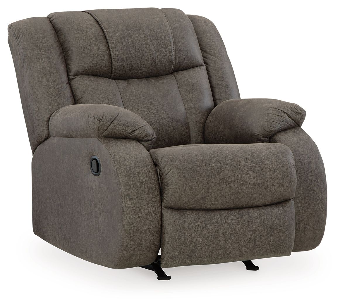 First Base - Gunmetal - Rocker Recliner - Urban Living Furniture (Los Angeles, CA)
