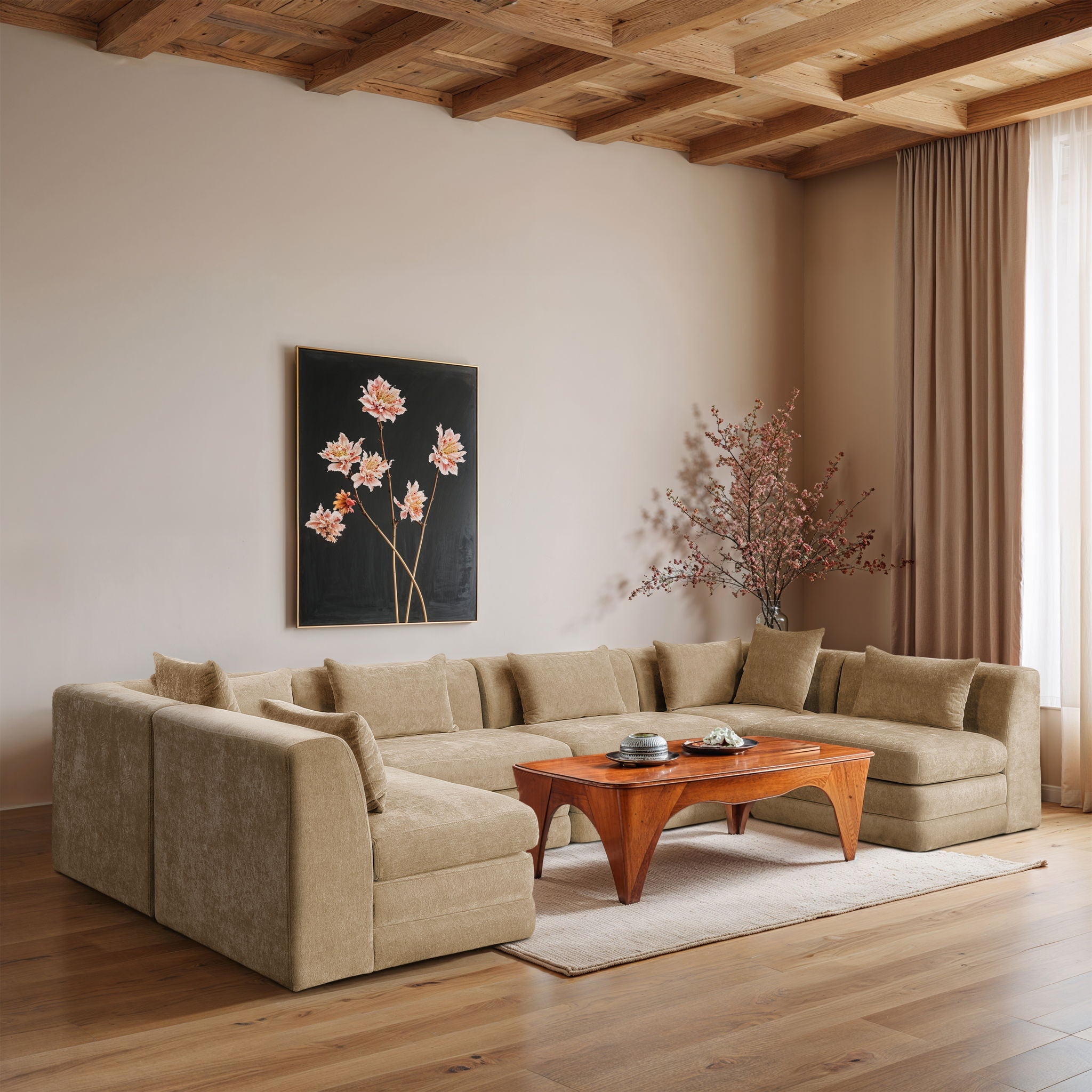 Stellar - 6 Piece Upholstered Modular Sectional - Urban Living Furniture (Los Angeles, CA)