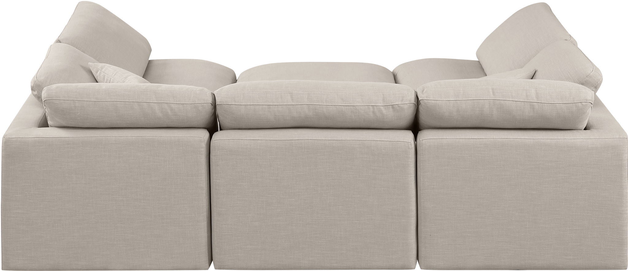 Indulge - Linen 6 Piece Modular Sectional - Urban Living Furniture (Los Angeles, CA)