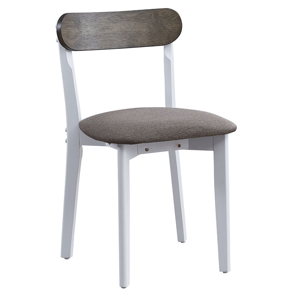 Fidelity - 5 Piece Dining Set - White & Gray - Urban Living Furniture (Los Angeles, CA)