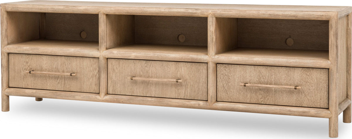 Dorsey - 84" Entertainment Console - Granola