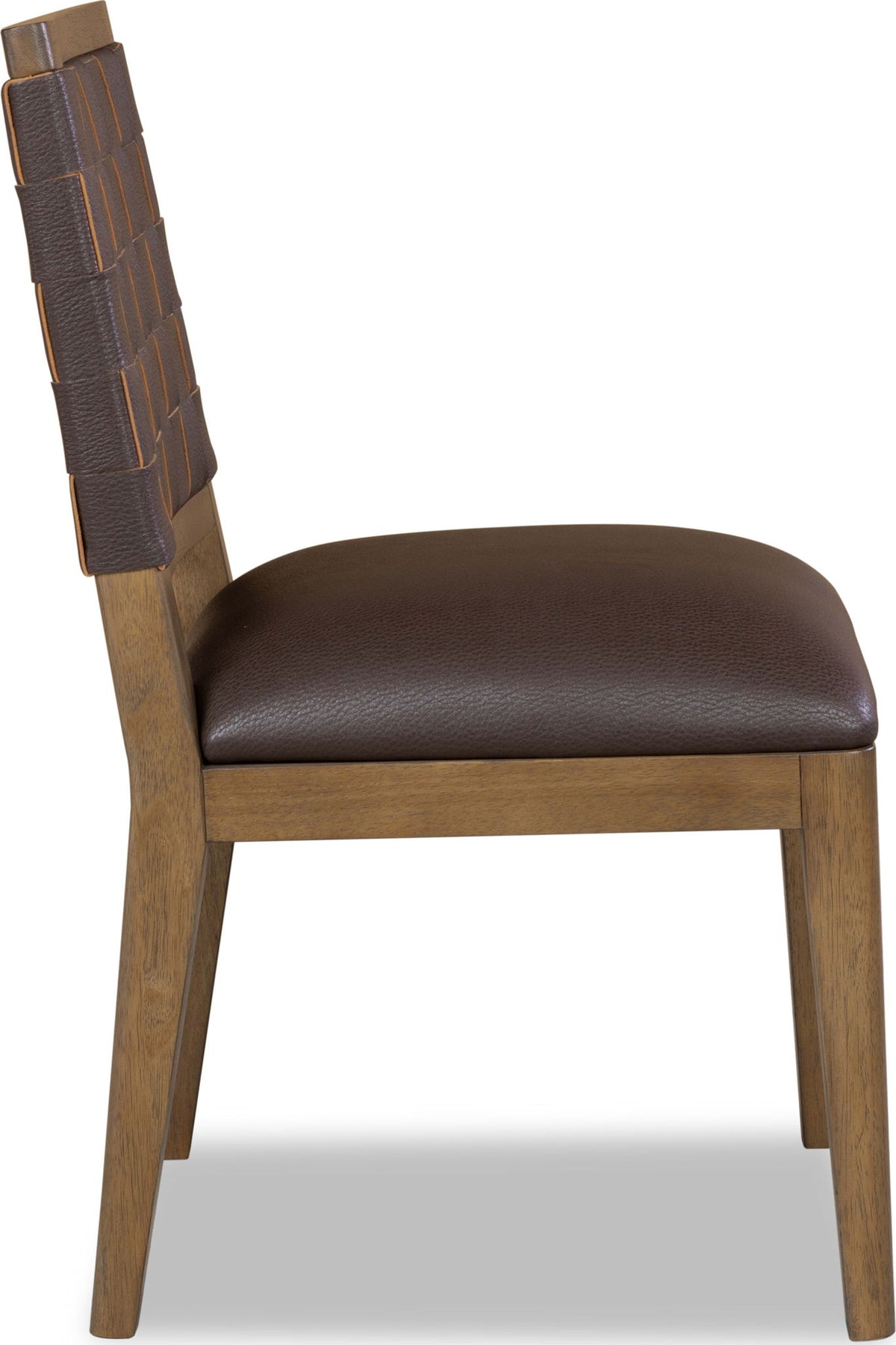 Arden - Weaven Side Chair (Set of 2) - Dark Chocolate / Tavern Brown