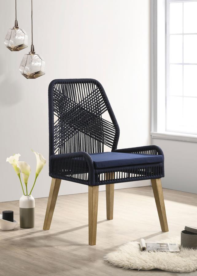Nakia - Woven Rope Dining Side Chairs (Set of 2) - Urban Living Furniture (Los Angeles, CA)