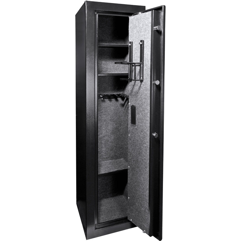 5.51 Cubic Ft Tall Biometric Rifle Safe - Black