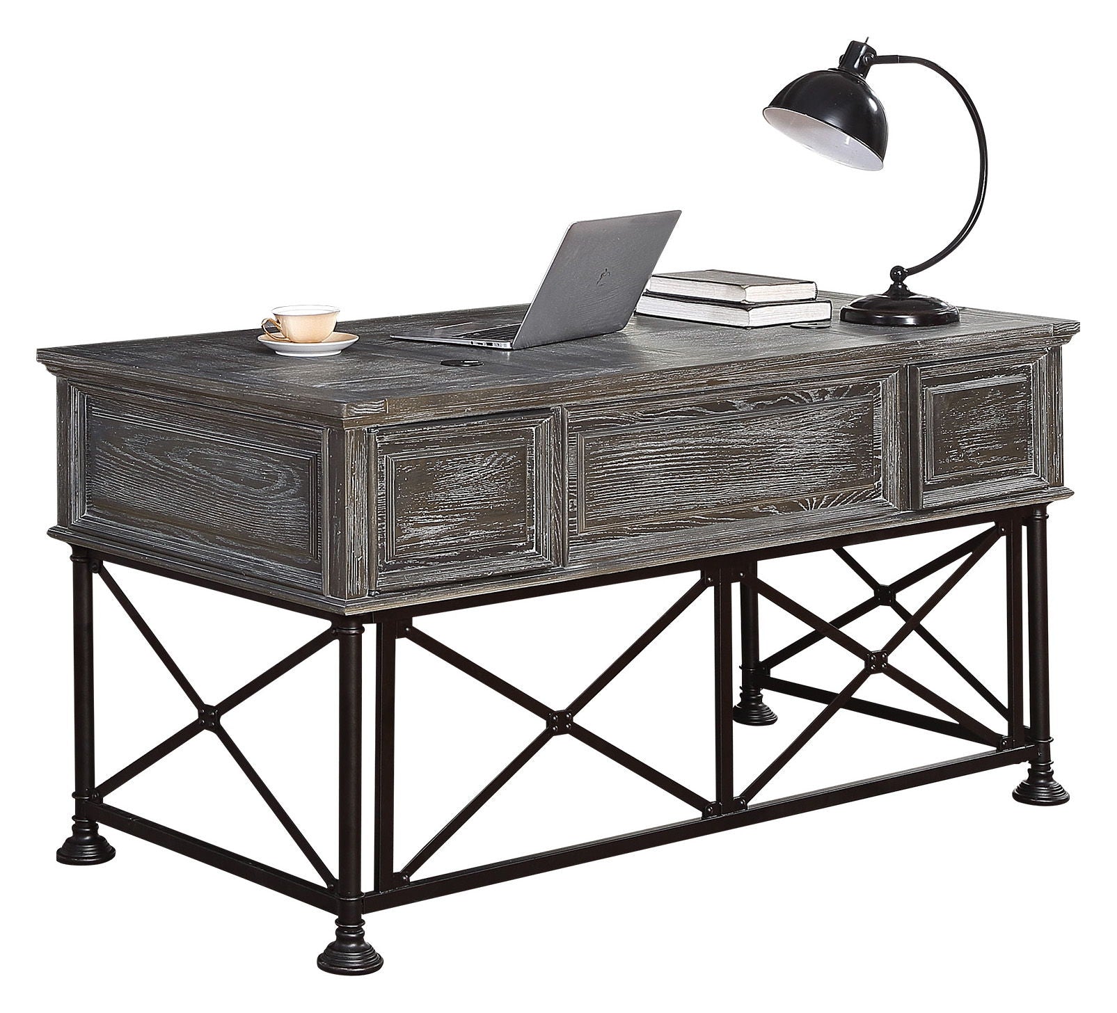 Gramercy Park - Writing Desk - Vintage Burnished Smoke - Urban Living Furniture (Los Angeles, CA)