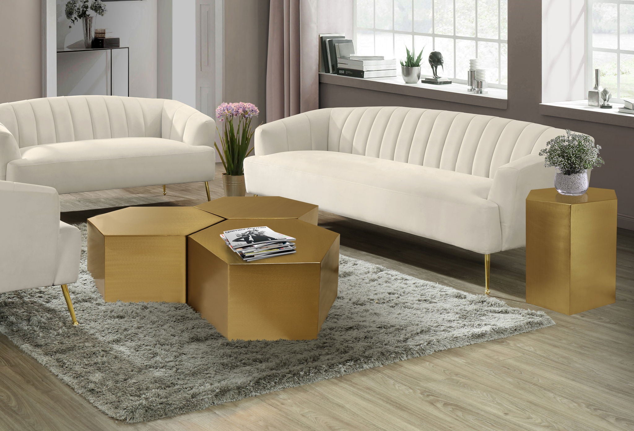 Hexagon - Coffee Table - Urban Living Furniture (Los Angeles, CA)