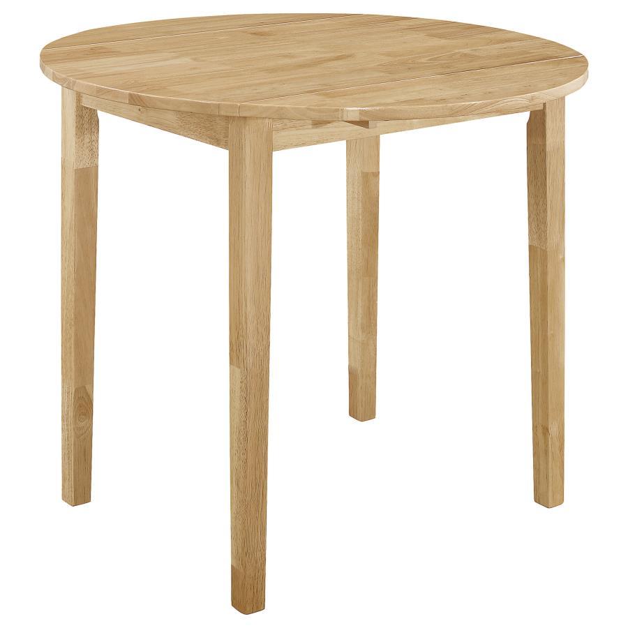 Bucknell - 3 Piece Round Drop Leaf Dining Table Set - Urban Living Furniture (Los Angeles, CA)
