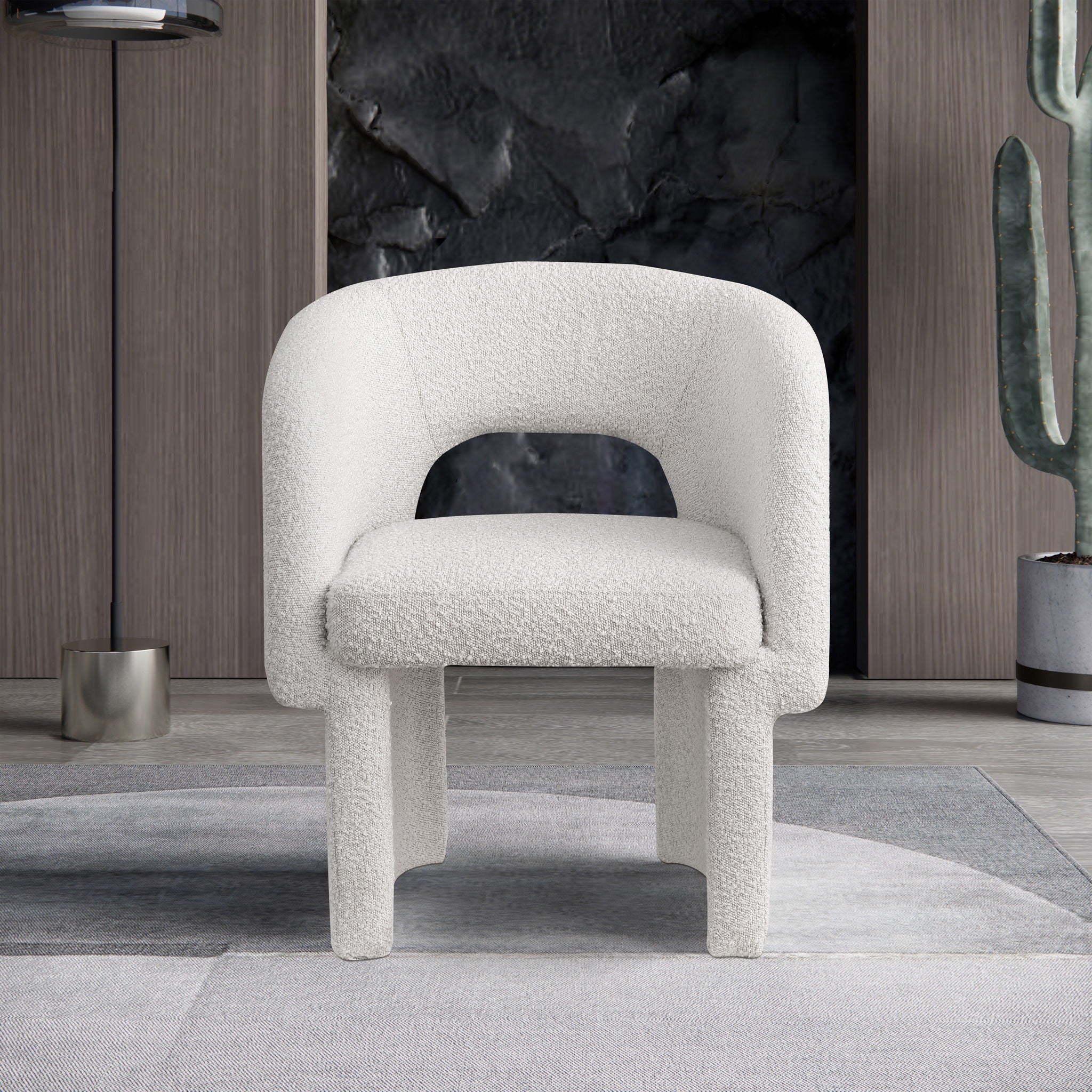 Emmet - Boucle Dining Chair / Accent Chair - Urban Living Furniture (Los Angeles, CA)