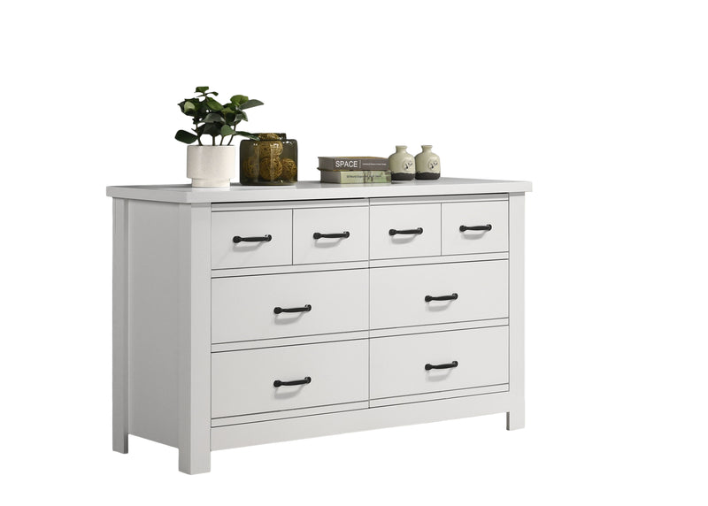Cassini - 3 Piece Bedroom Set - White - Urban Living Furniture (Los Angeles, CA)