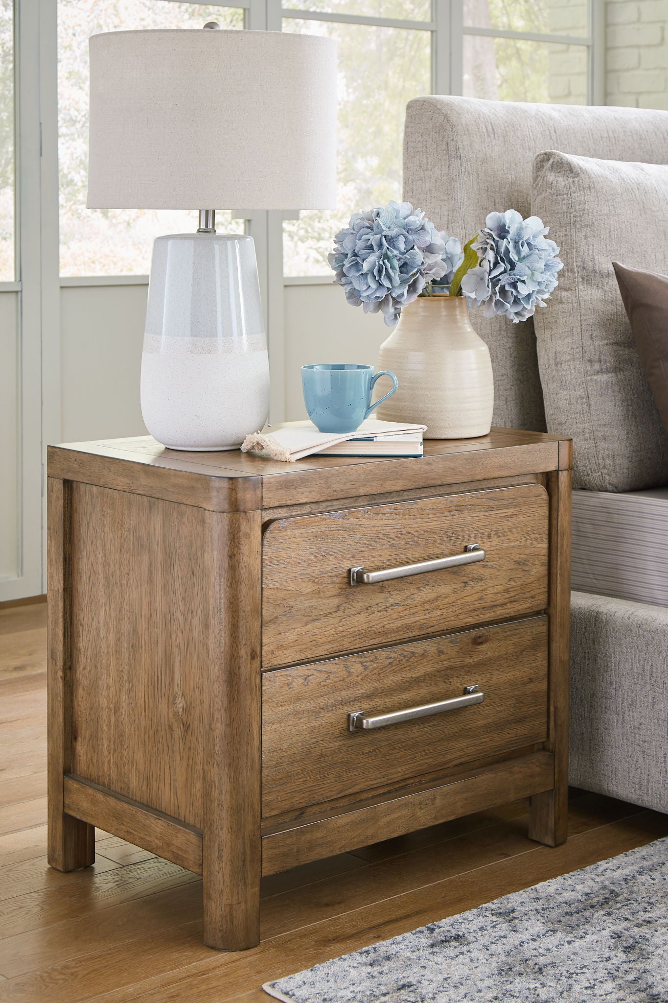 Cabalynn - Light Brown - Two Drawer Night Stand - Urban Living Furniture (Los Angeles, CA)
