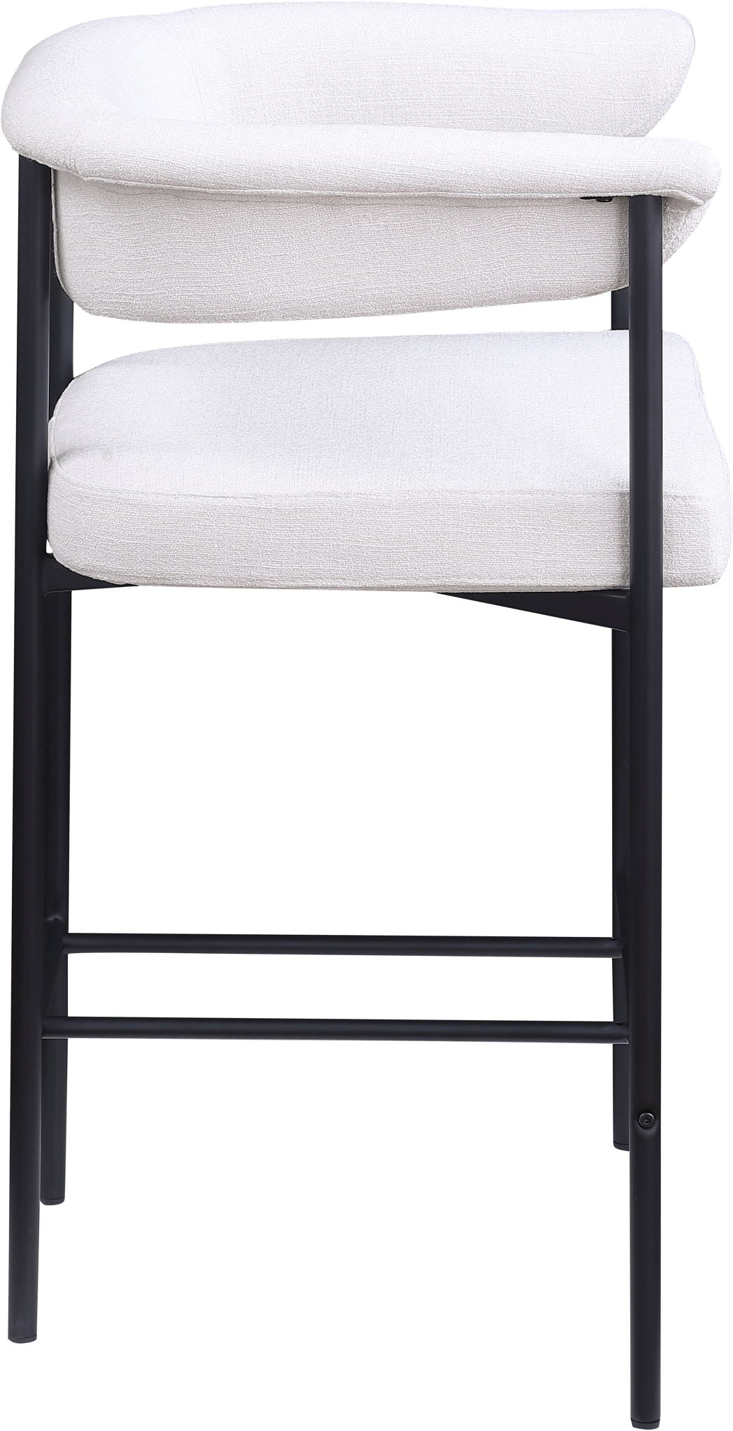 Malin - Linen Counter Stool (Set of 2) - Urban Living Furniture (Los Angeles, CA)