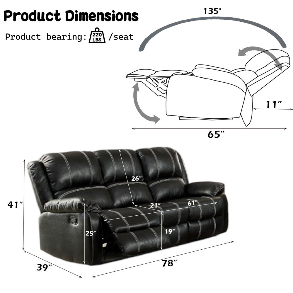 Zuriel - Motion Sofa - Urban Living Furniture (Los Angeles, CA)