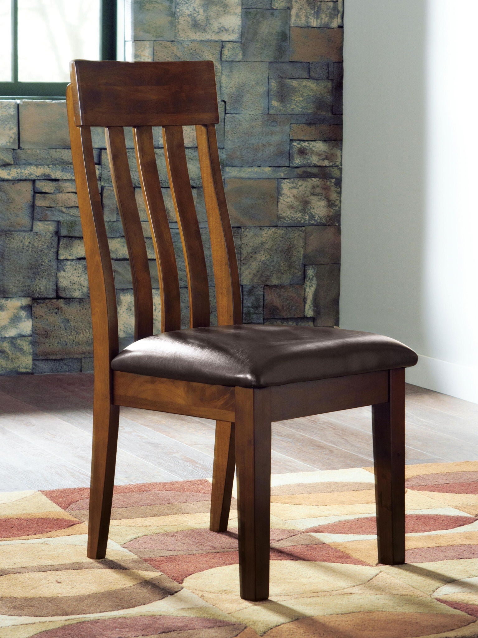 Ralene - Dining UPH Side Chair (Set of 2) - Medium Brown - Urban Living Furniture (Los Angeles, CA)